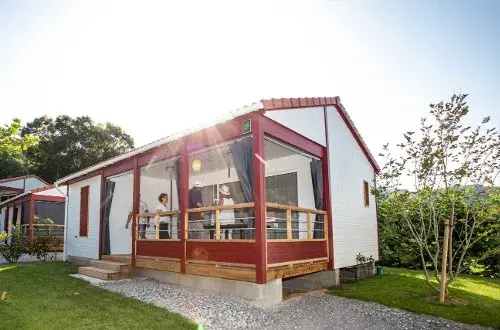 Domaine les chalets Larlapean Camping Pays Basque
