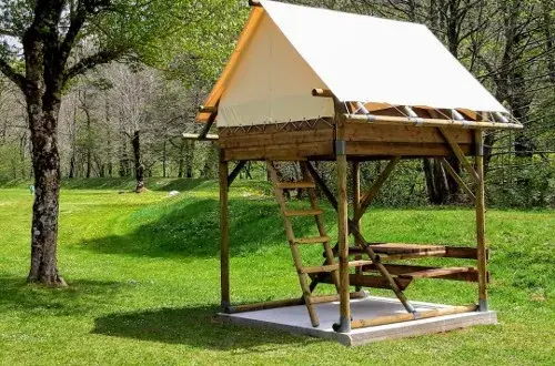 Camping vert Chez Fanny et Jérémy Saint Chély d'Aubrac